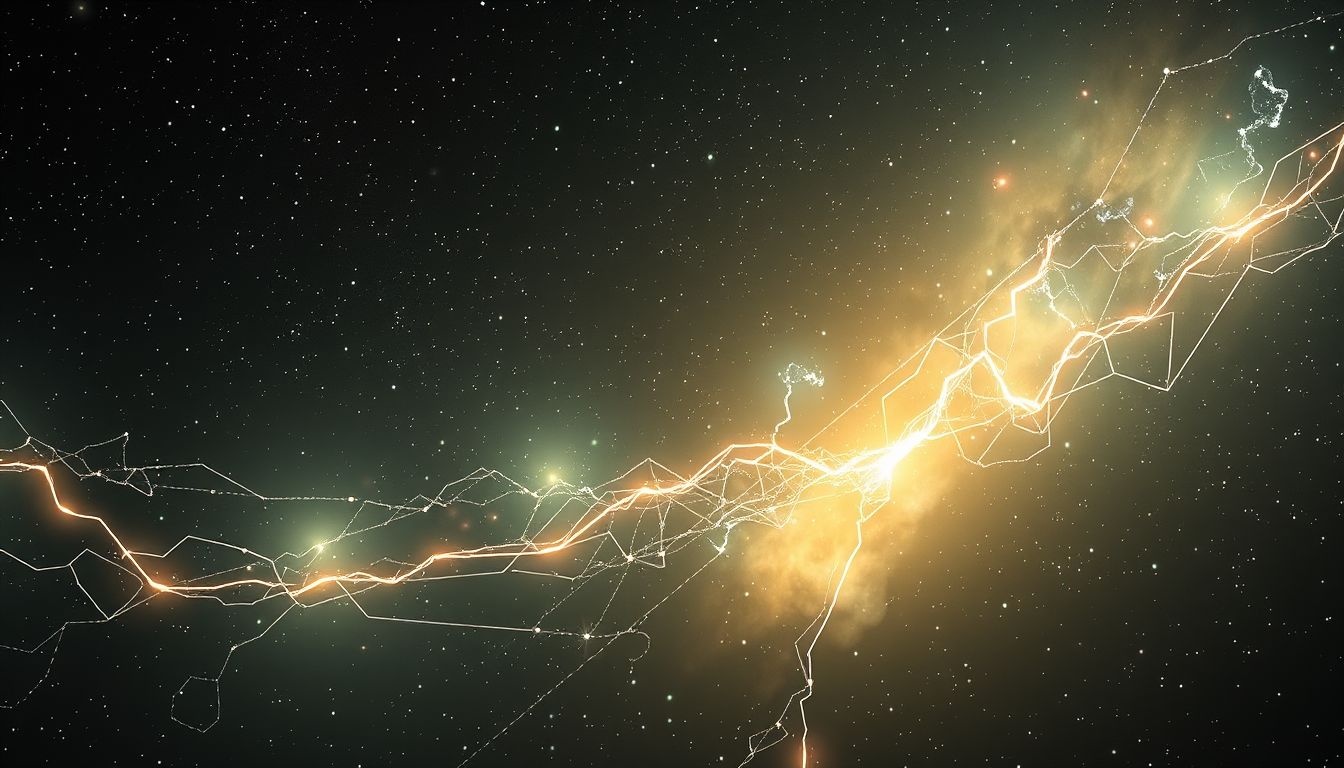 Une ligne haute tension cassée symbolise fragilité et pertes énergétiques.