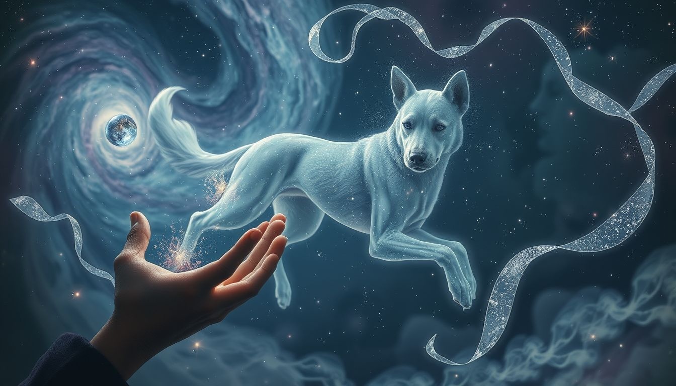 Le chien volé symbolise souvent une occasion précieuse perdue.