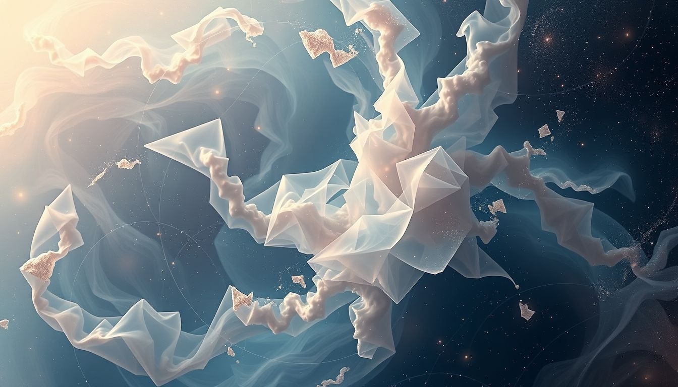 L'environnement onirique reflète souvent notre lutte intérieure entre ordre et chaos.