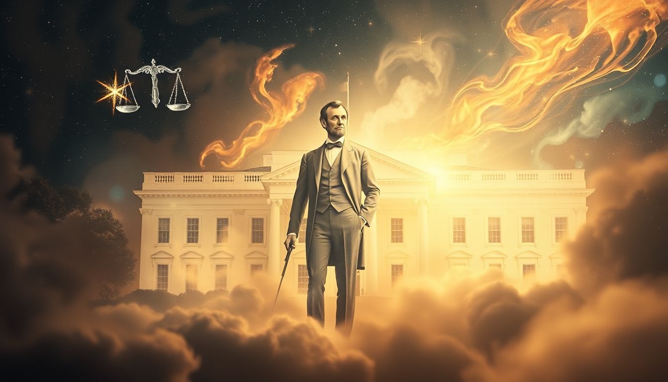 Rêver d'Lincoln symbolise pouvoir, sagesse et choix cruciaux.