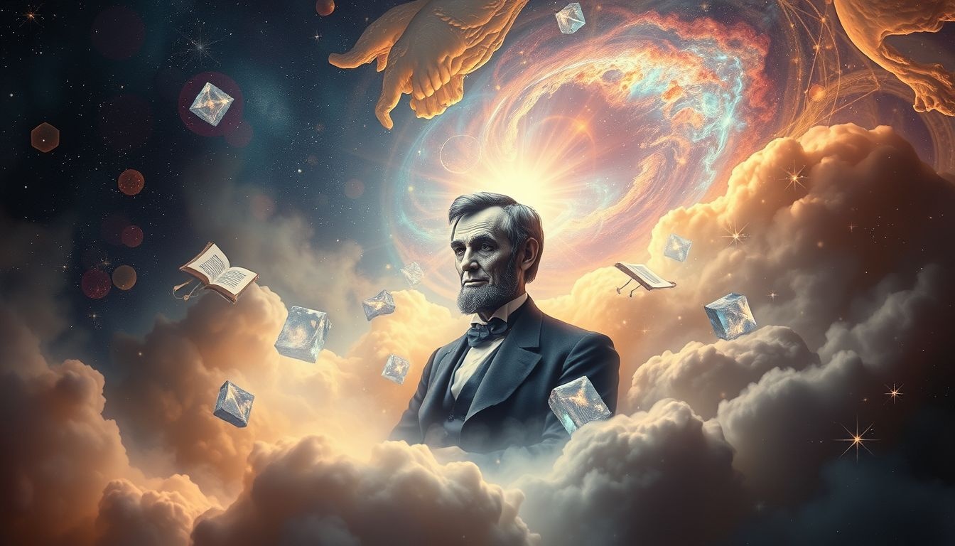 Rêver de Lincoln inspire justice, liberté et unité nationale profonde.