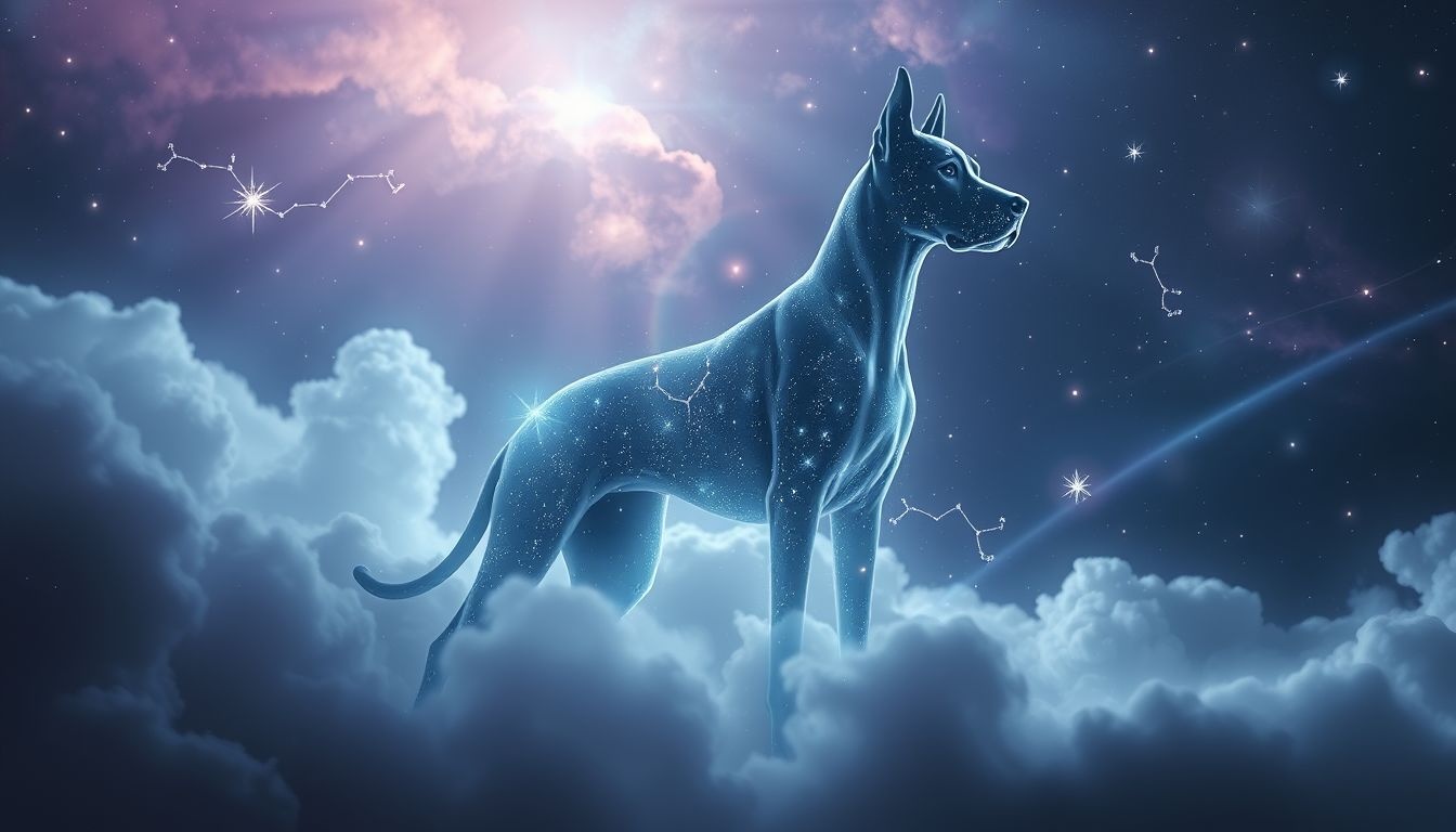 Rêver d’adopter un Grand Danois symbolise loyauté et protection imminente.