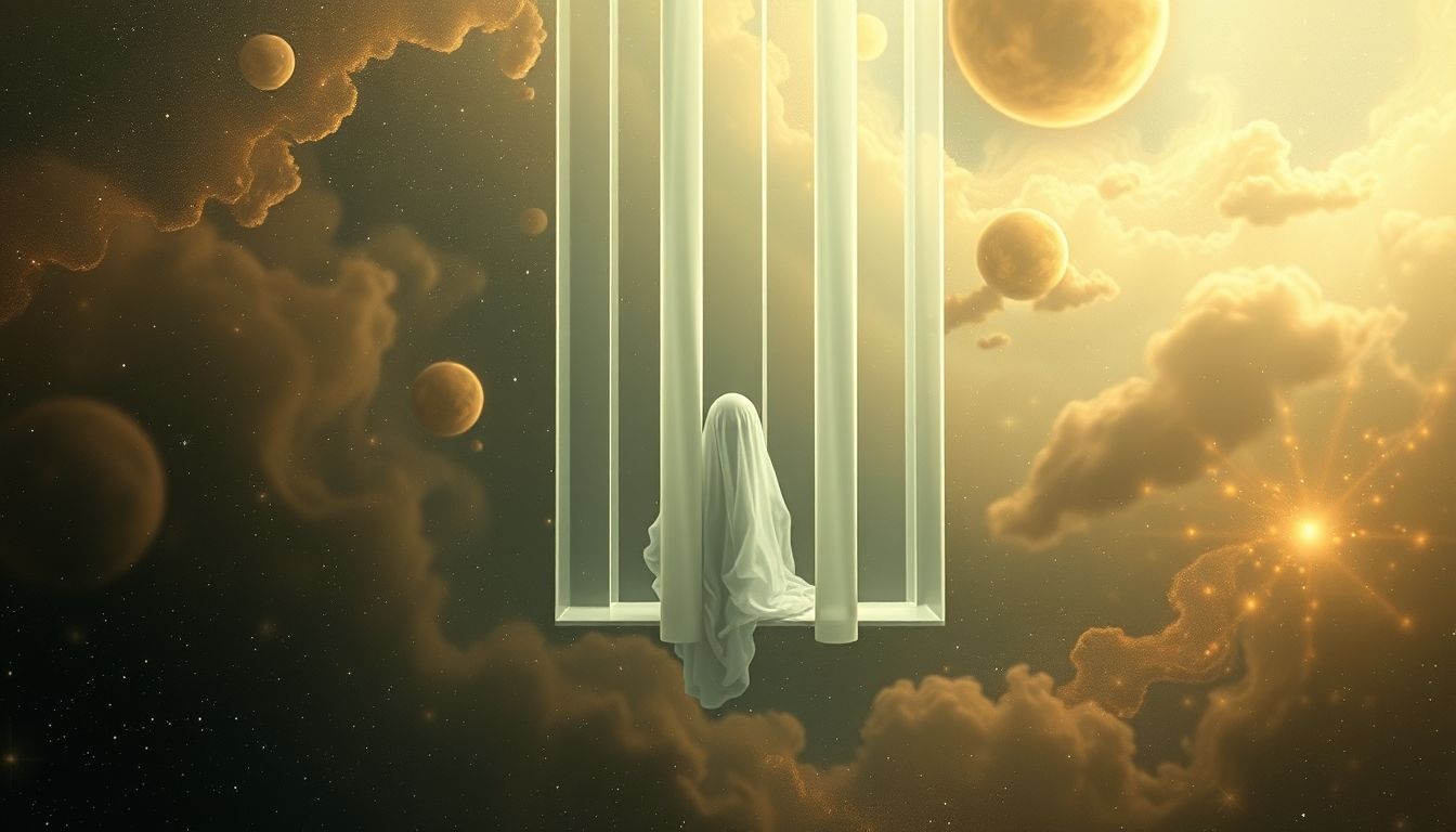 Rêver de barreaux symbolise souvent un sentiment d'emprisonnement intérieur.
