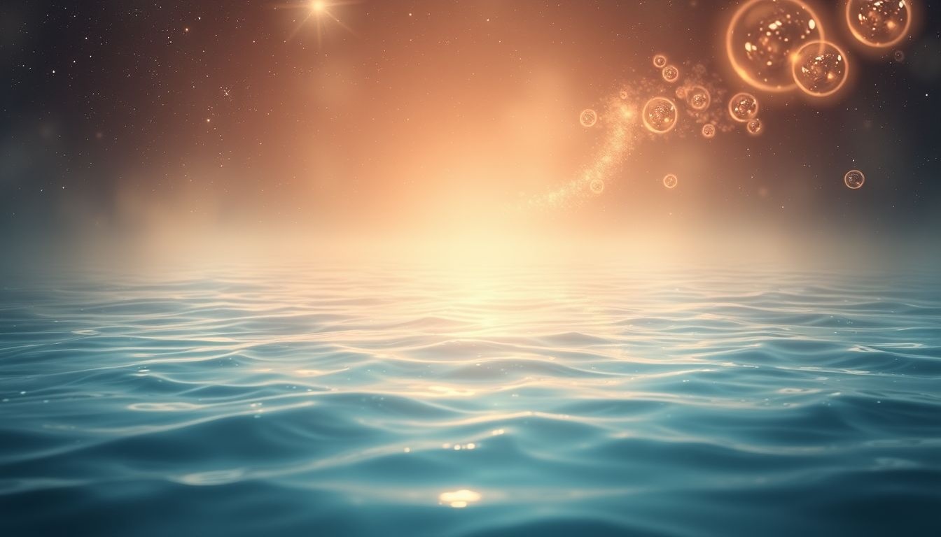 Rêver d'eau brillante symbolise purification émotionnelle et clarté subconsciente.