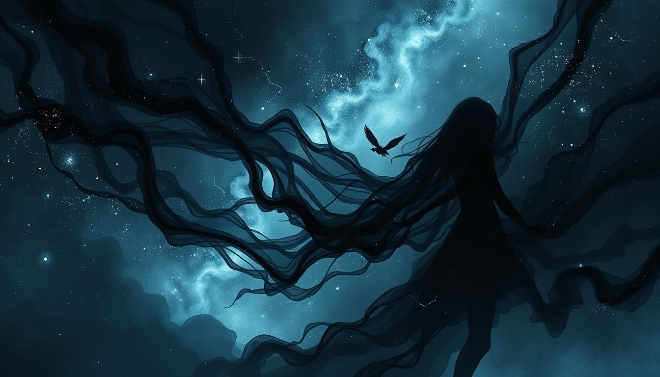 Rêver d'encre noire révèle souvent des secrets enfouis et doutes intérieurs.