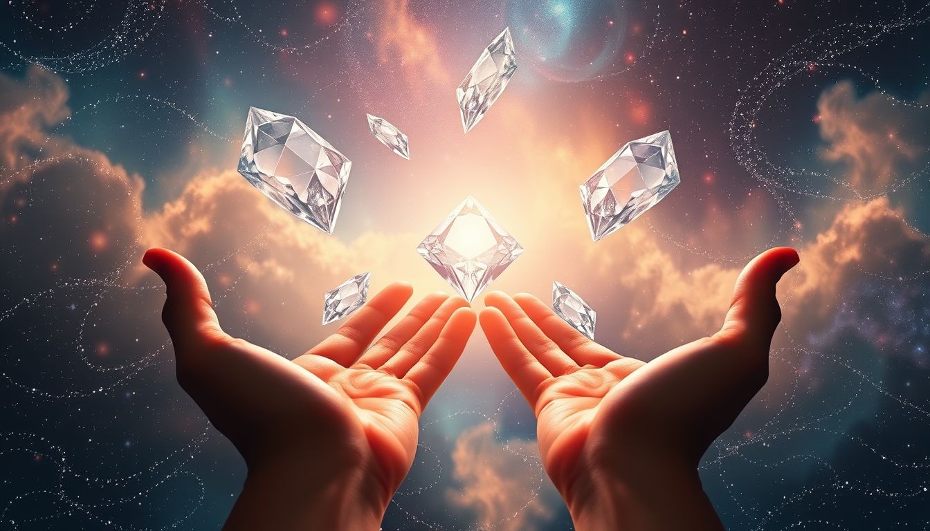 Rêver d'offrir un diamant symbolise un amour sincère et durable.