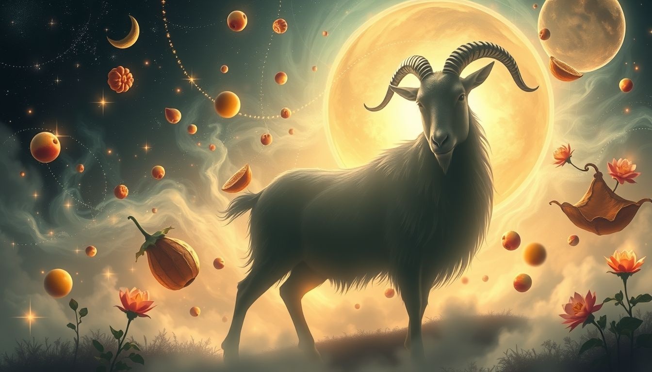 Rêver d’un bouc en ferme symbolise fertilité et prospérité abondante.