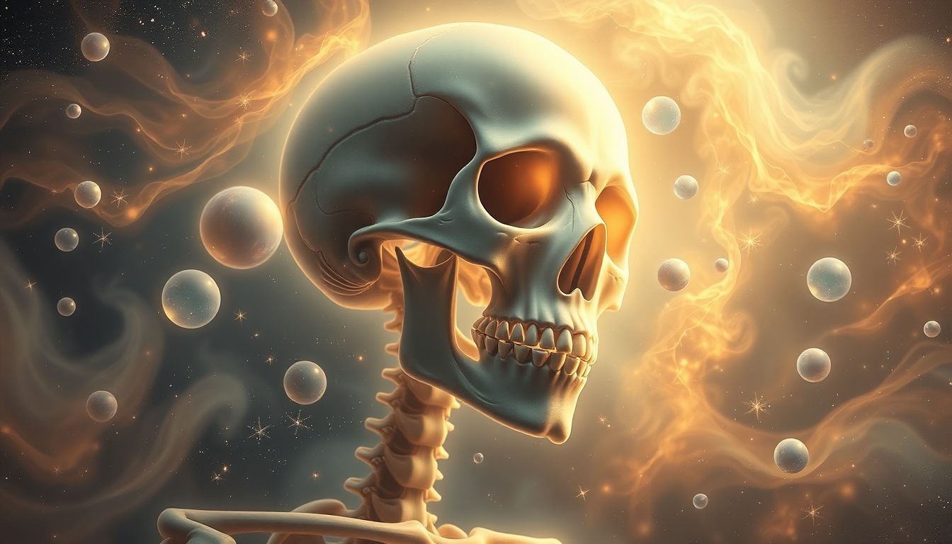 Rêver d'un cadavre souriant symbolise l'acceptation paisible de la mort.