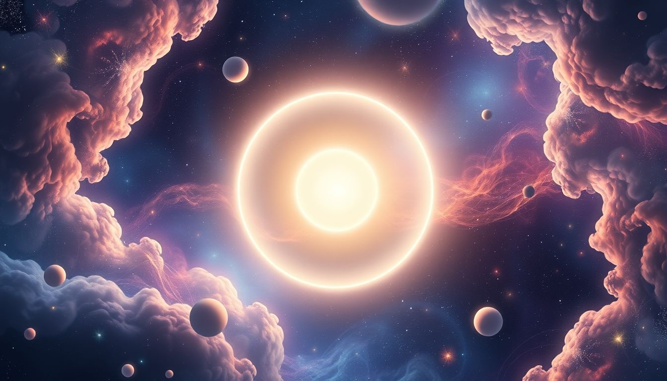 Rêver d'un cercle parfait symbolise souvent l'harmonie intérieure complète.