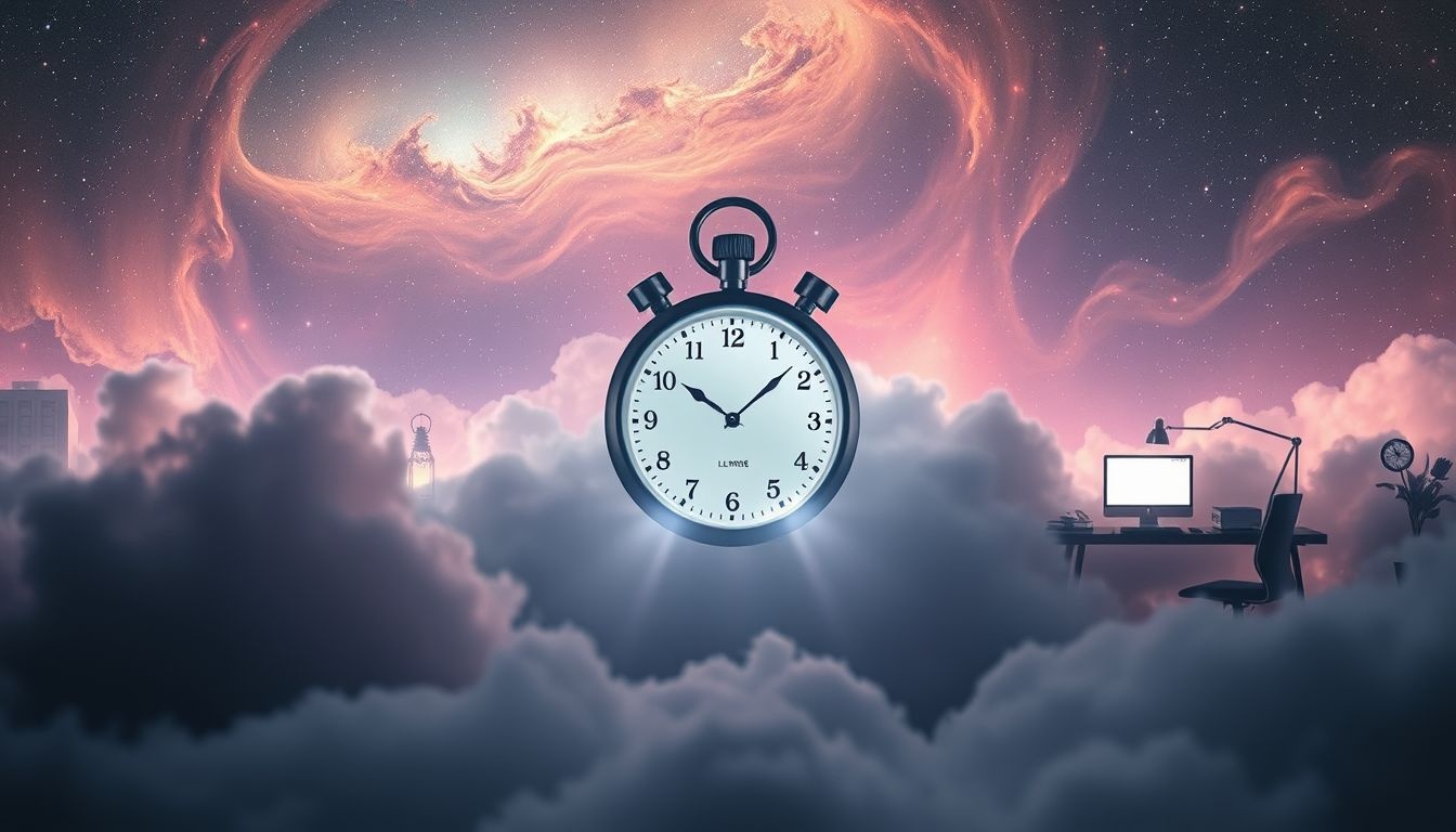 Rêver d’un chronomètre au travail symbolise la pression temporelle ressentie.