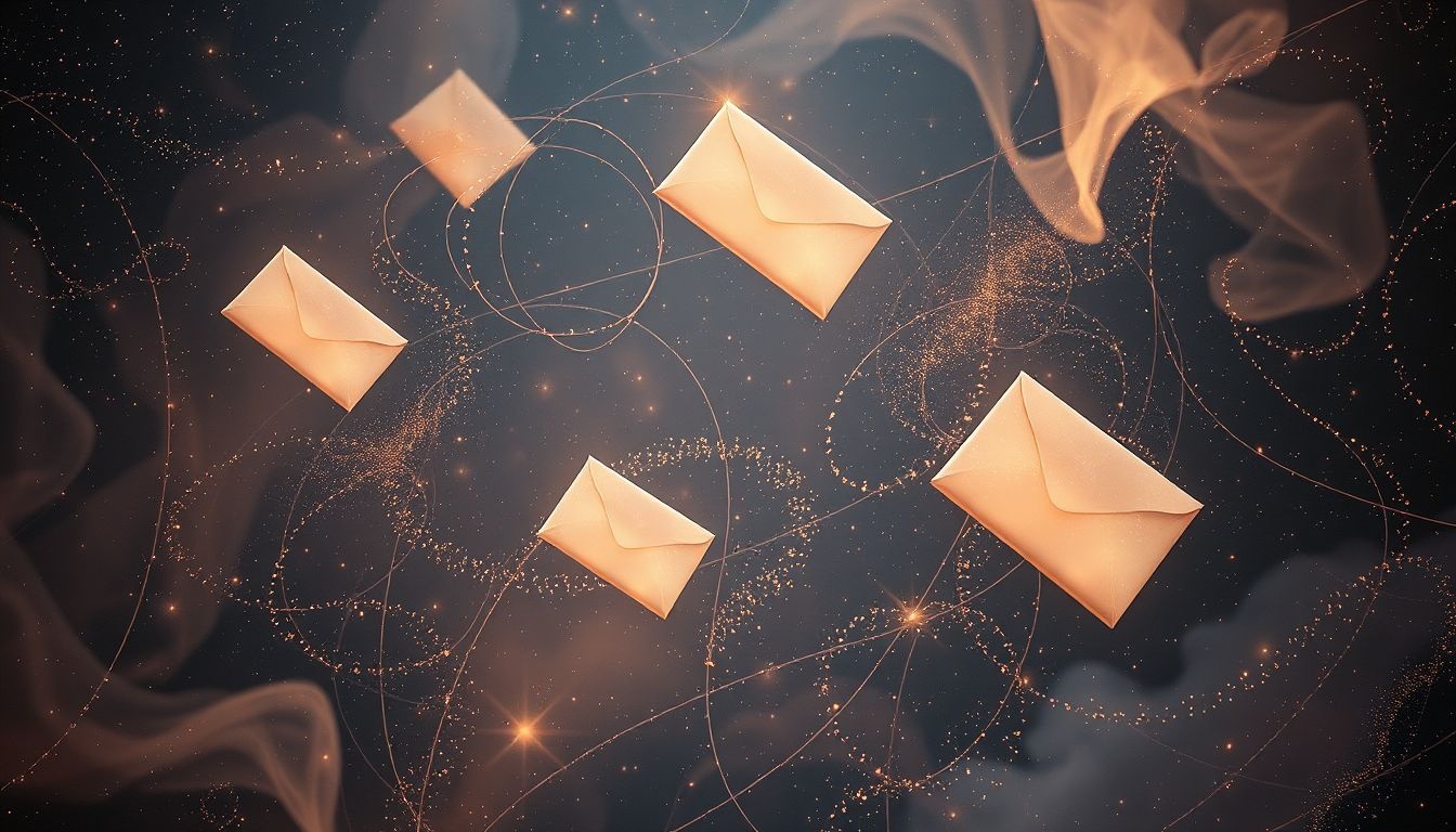 Rêver d’un courrier aérien parfumé symbolise un message émotionnel profond.