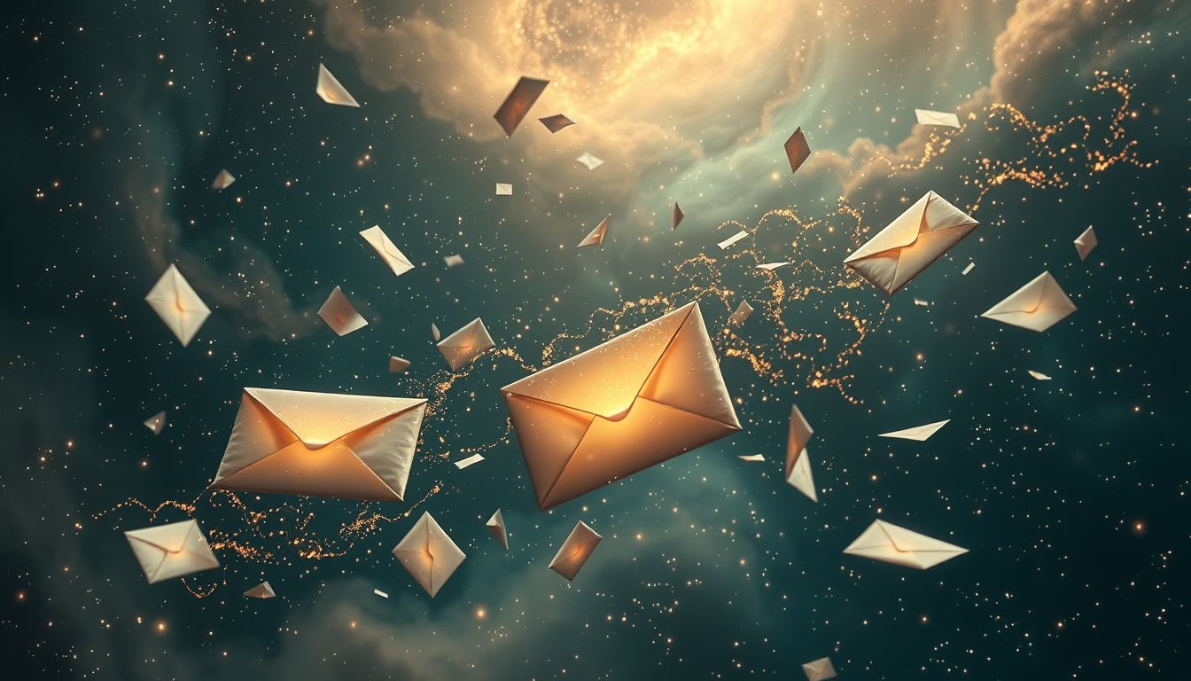 Rêver d’un courrier aérien détruit symbolise souvent un message perdu.