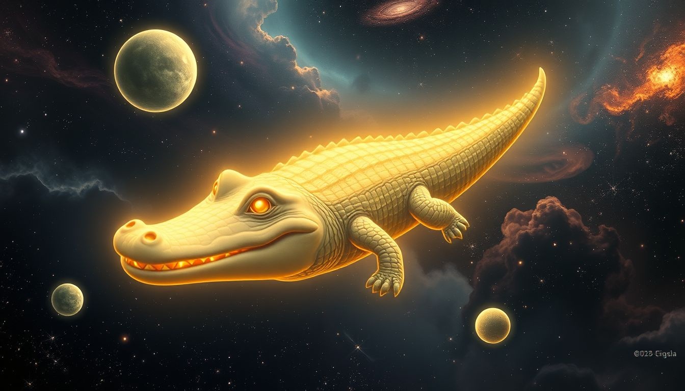 Un crocodile souriant en rêve avertit d'un traître proche.