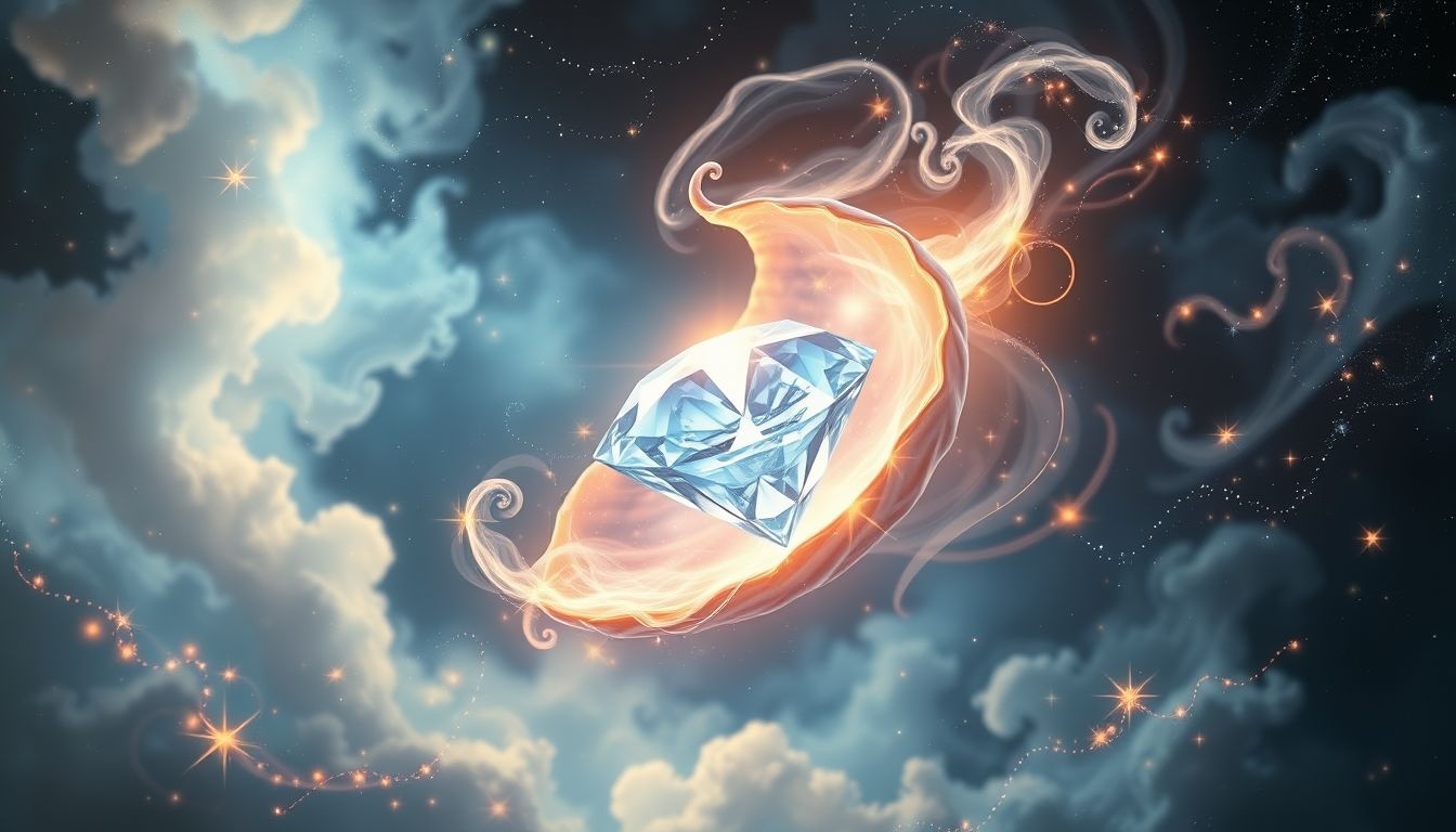 Rêver d’un diamant en écrin symbolise la protection de vos trésors.