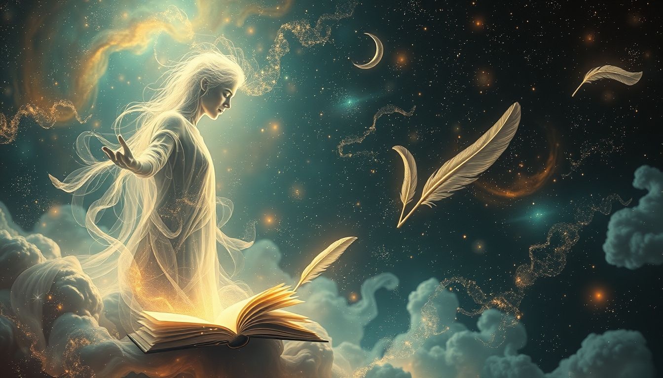 Rêver d’un écrivain célèbre symbolise souvent une quête d’inspiration.