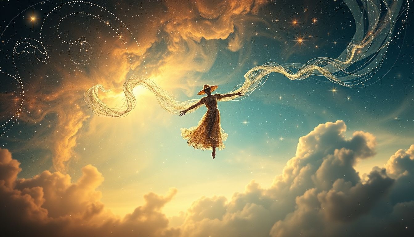 Rêver d'un épouvantail volant symbolise la libération intérieure et liberté.