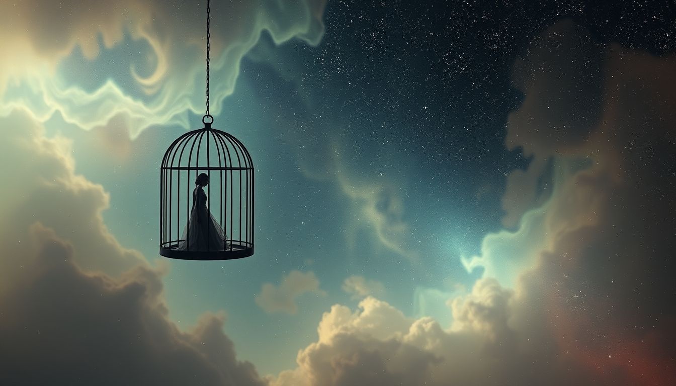 Rêver d'un environnement décevant reflète un profond sentiment d'enfermement.