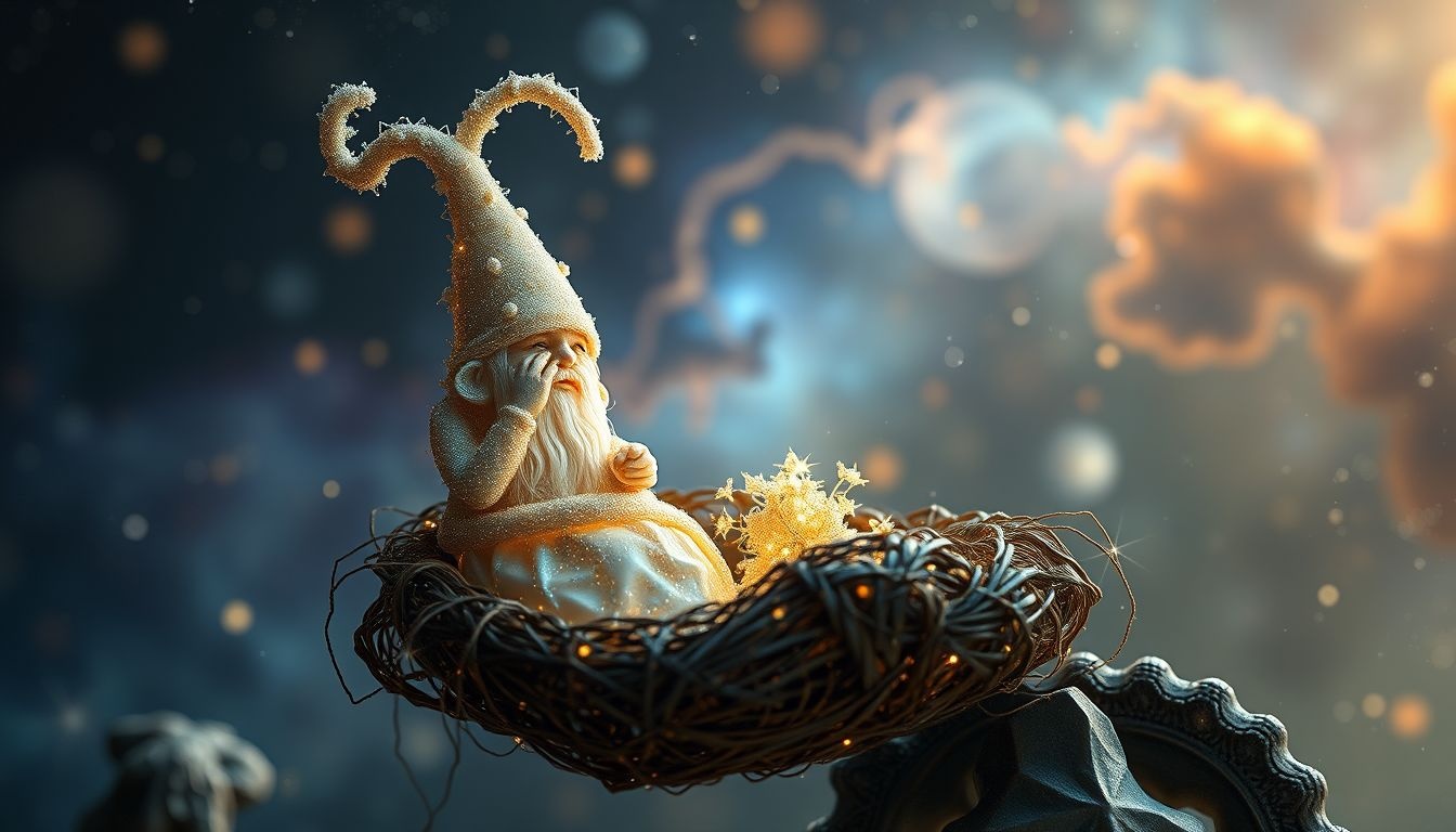 Rêver d’un petit gnome symbolise humilité et minutie discrète.