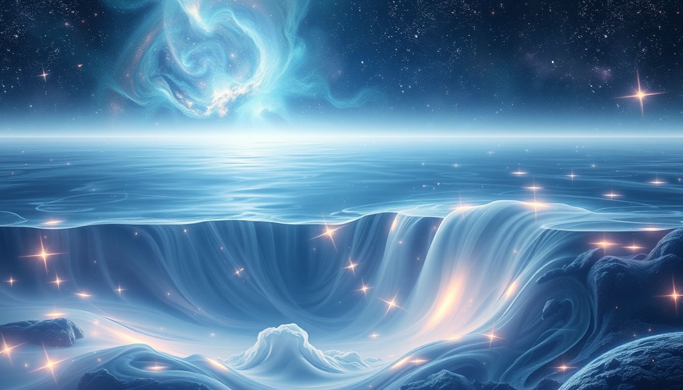 Un lac qui déborde symbolise des émotions intenses et non maîtrisées.