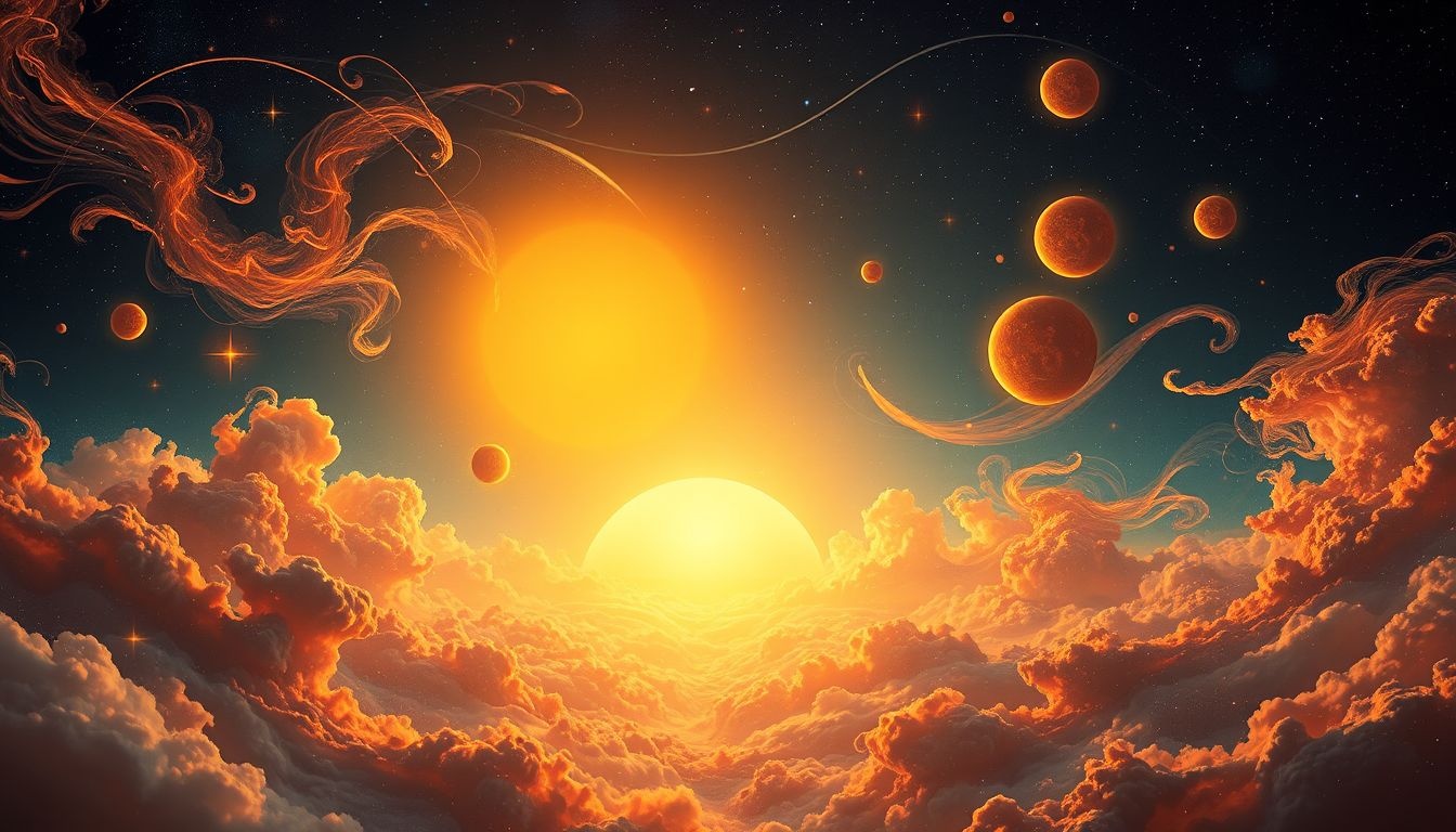 Rêver d’un lever orange symbolise créativité, énergie et renouveau positif.