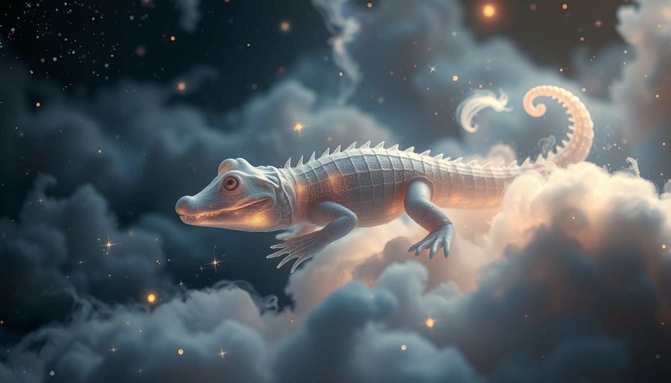 Rêver d'un petit crocodile annonce des conflits apparemment insignifiants.