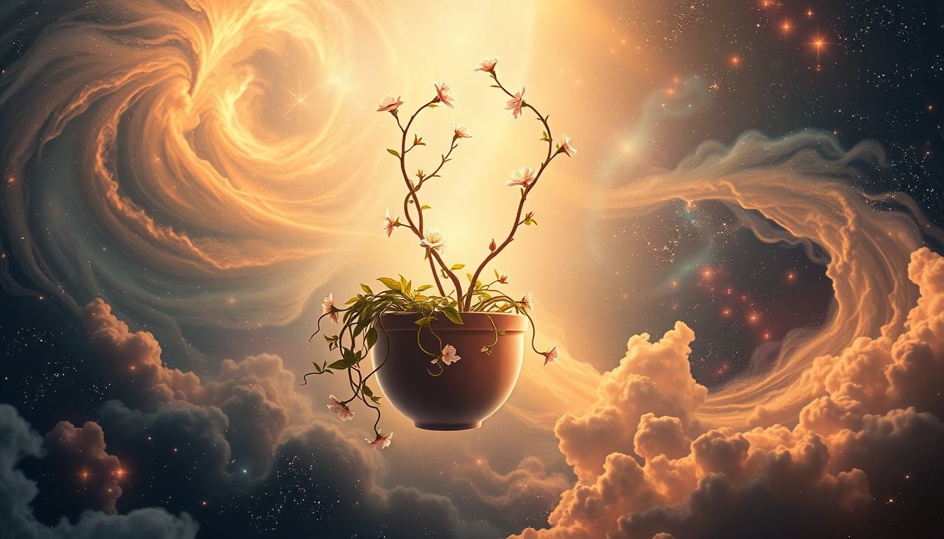 Rêver d’un pot fleur symbolise votre épanouissement personnel latent.