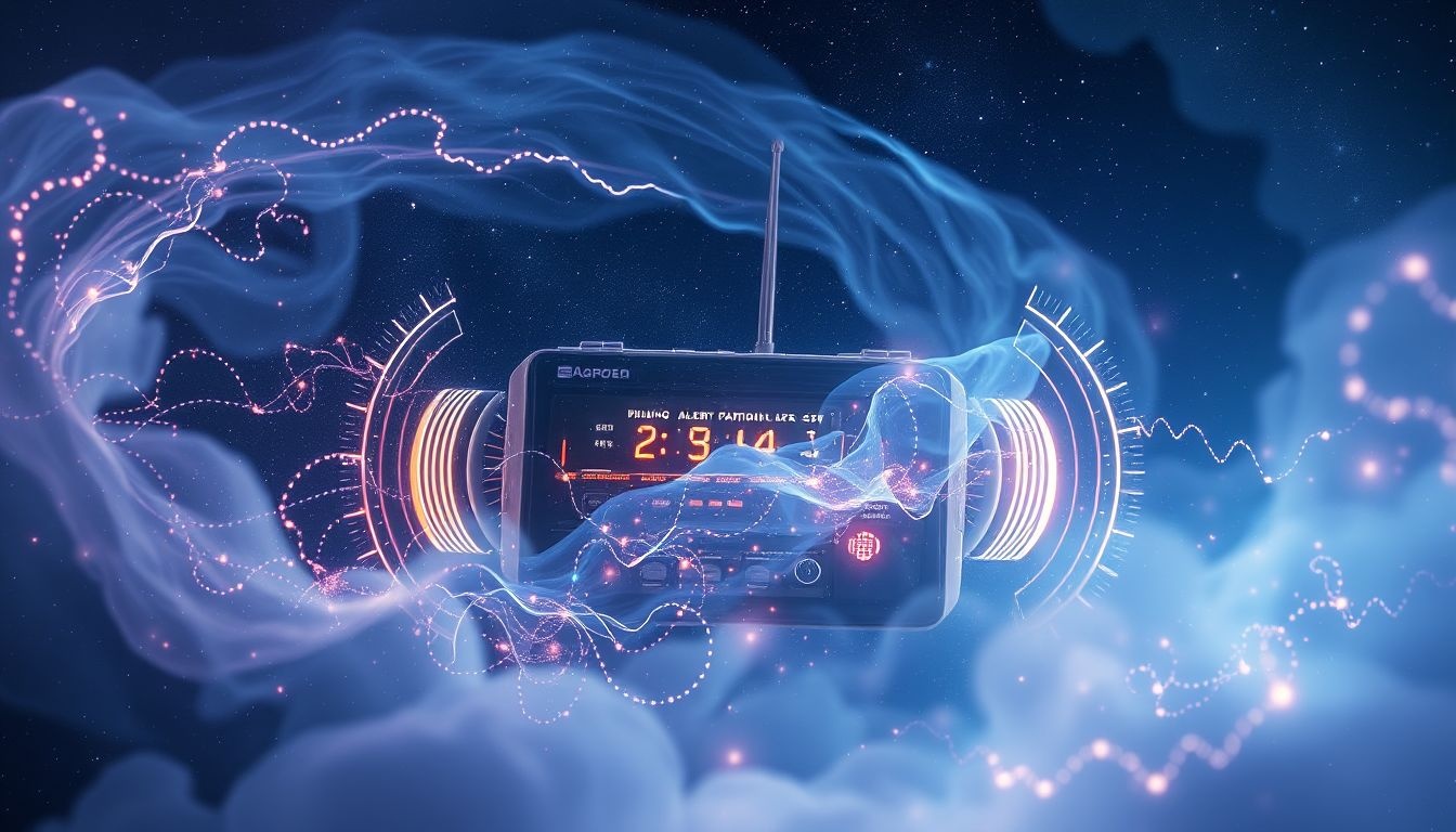 Rêver d’alerte radio symbolise un avertissement subconscient imminent.