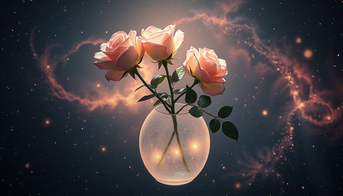 Rêver d’un rosier en vase symbolise des émotions momentanées et fragiles.