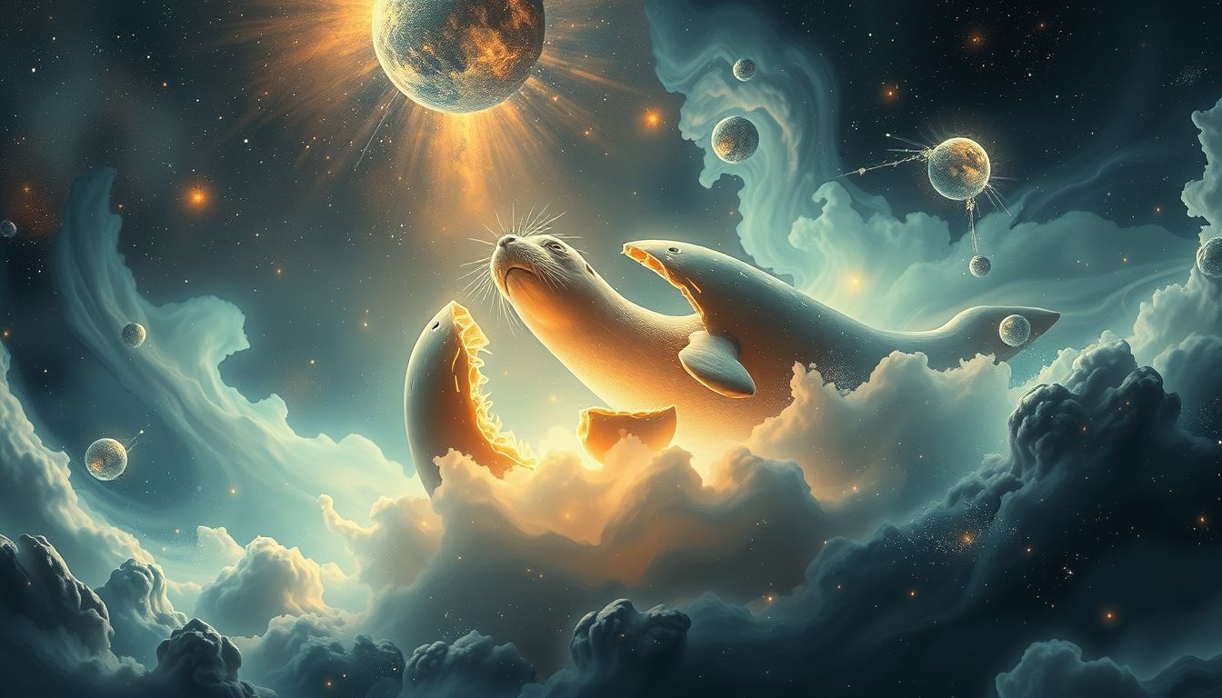 Rêver d’un sceau brisé symbolise une perte de contrôle et vulnérabilité.