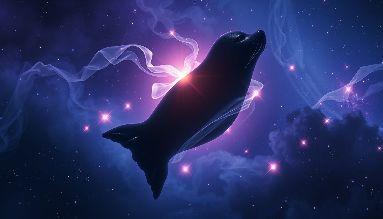 Rêver d’un sceau noir symbolise un secret lié au deuil profond.