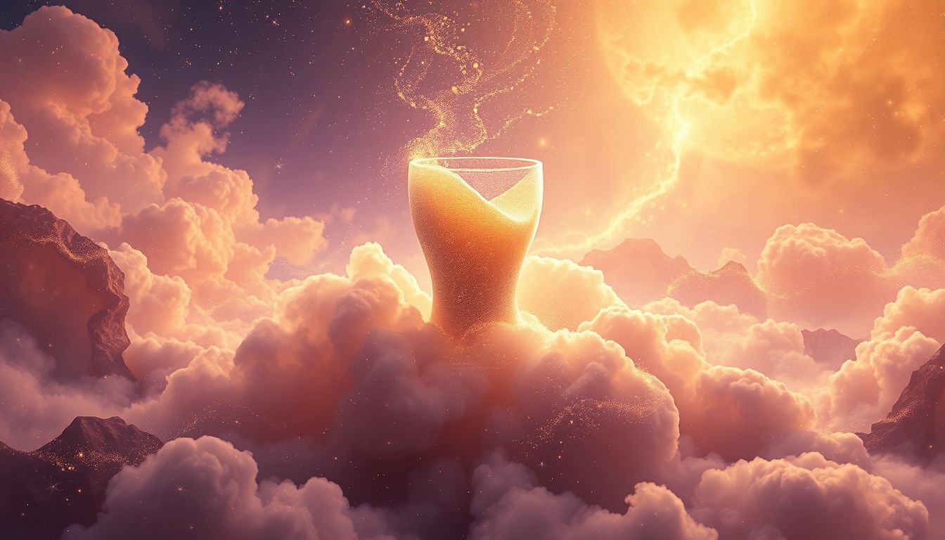 Rêver d’un verre plein symbolise souvent l’abondance et la réussite.
