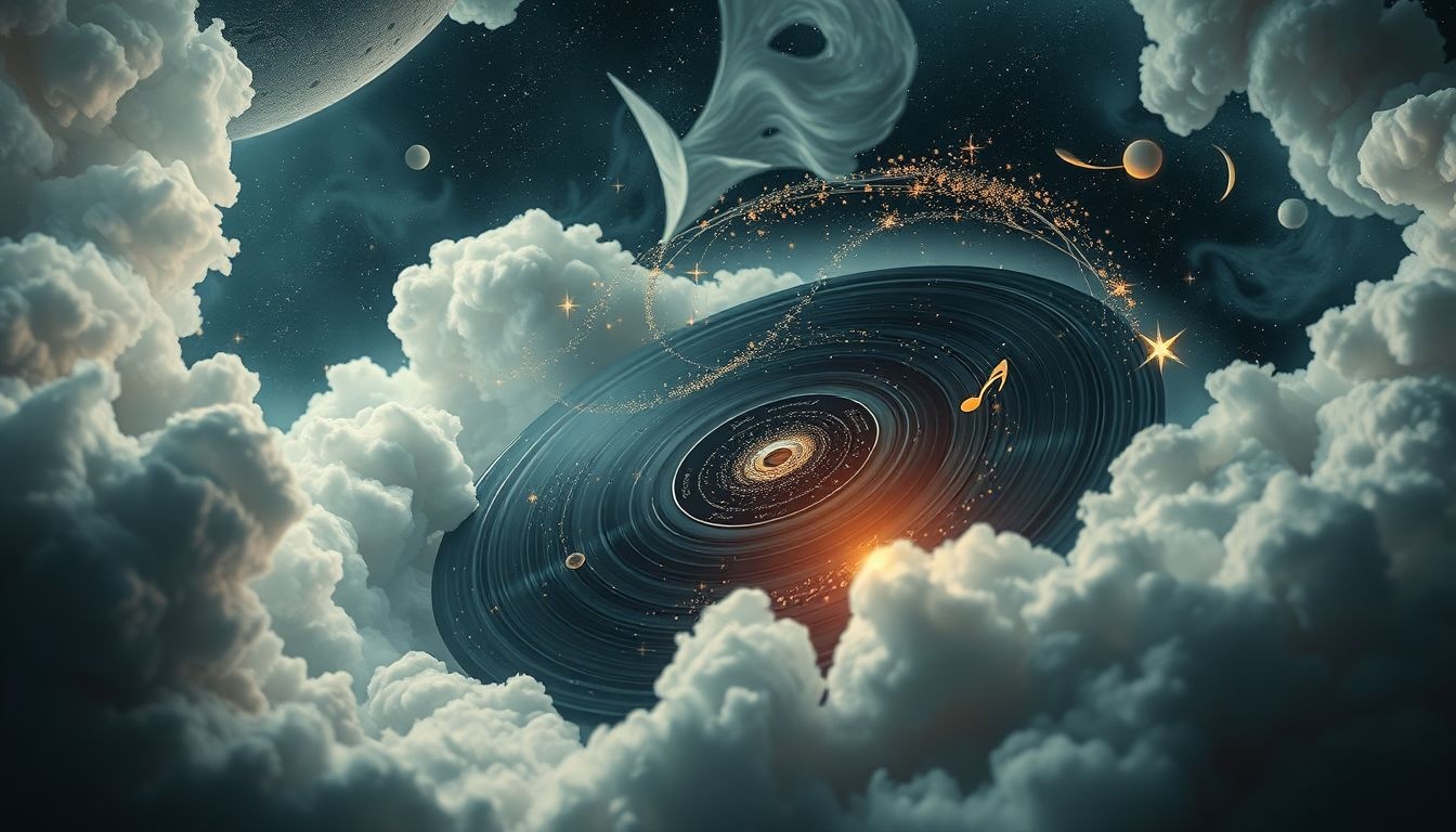 Rêver d’un vinyle ancien évoque nostalgie et souvenirs enfouis.