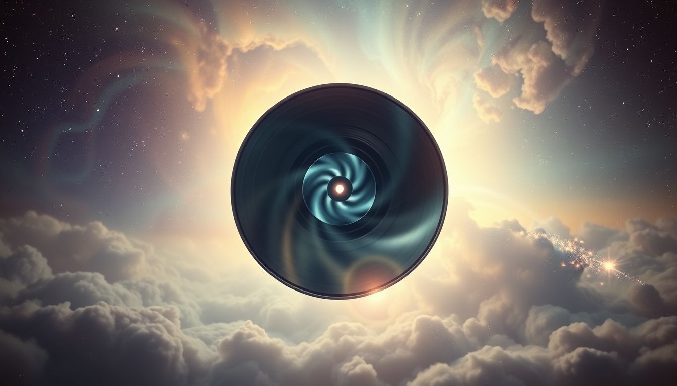 Rêver d’un vinyle illisible reflète un message mystérieux intérieur.