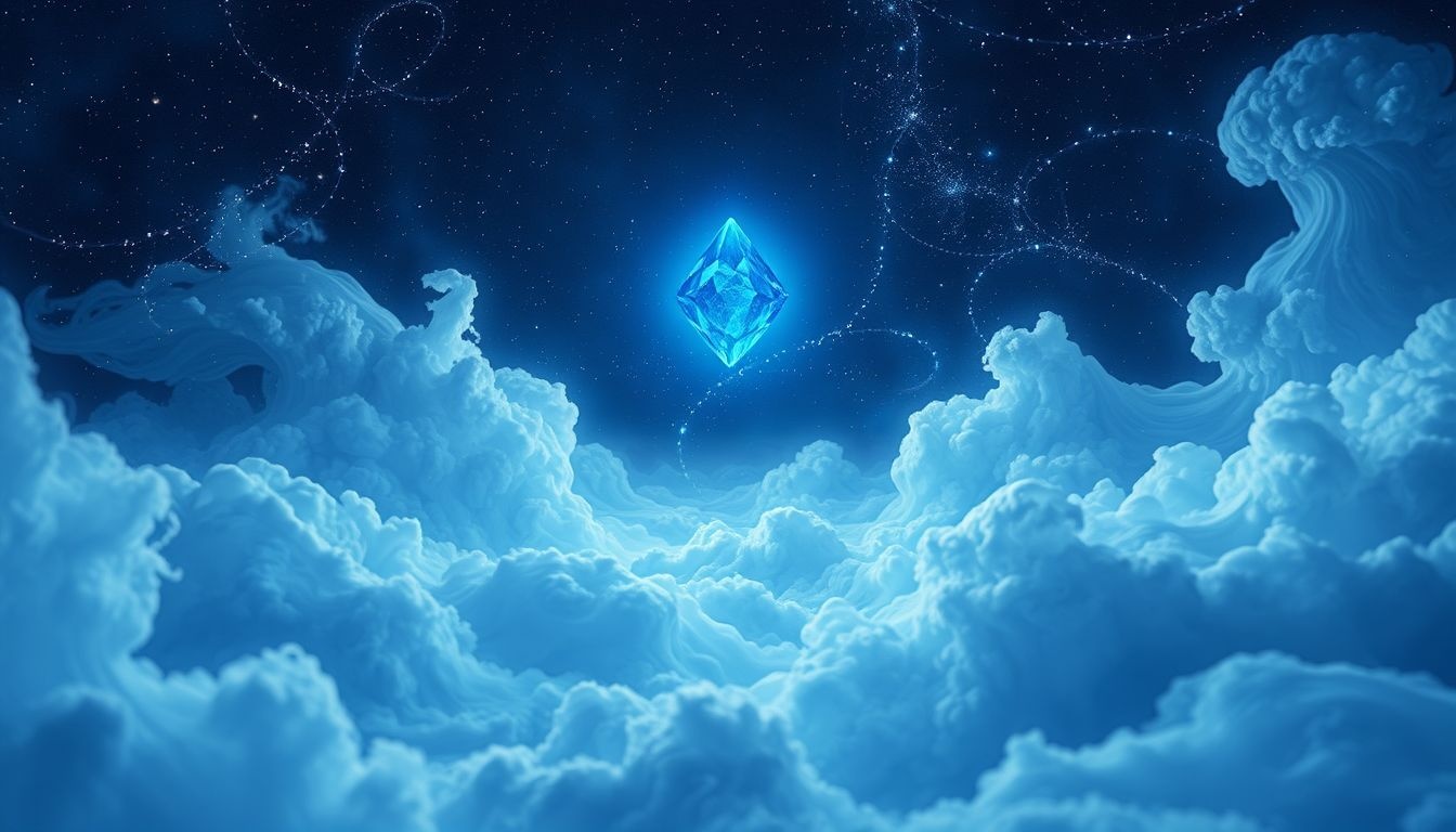 Rêver d’un zircon bleu symbolise paix intérieure et harmonie profonde.