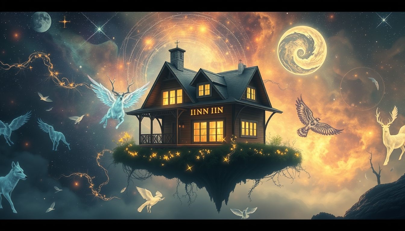 Rêver d'auberge avec animaux symbolise instincts et lien naturel profond.