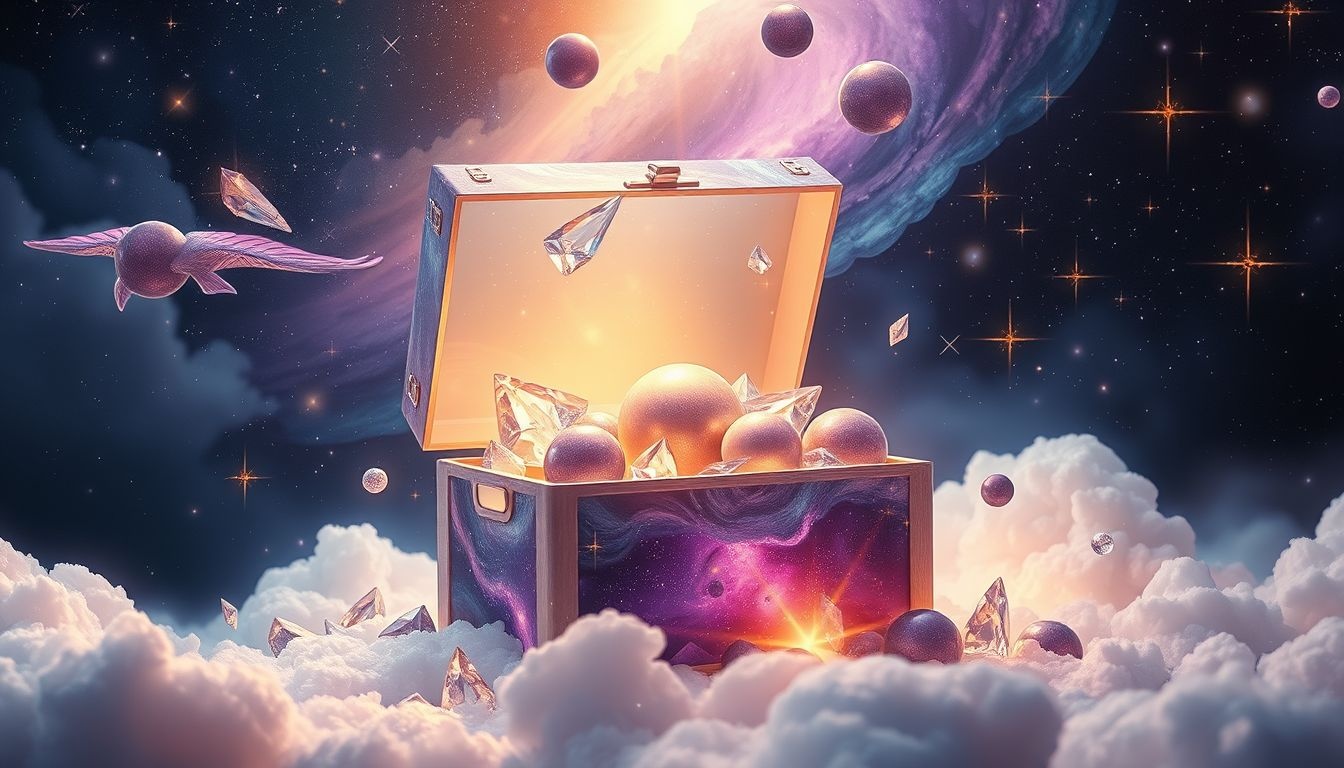 Rêver d'une boîte remplie de bijoux symbolise richesse intérieure cachée.