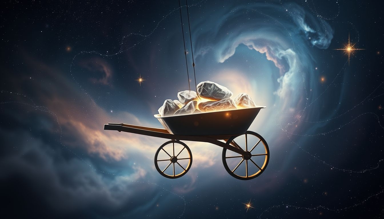 Rêver d’une brouette lourde symbolise des responsabilités accablantes.