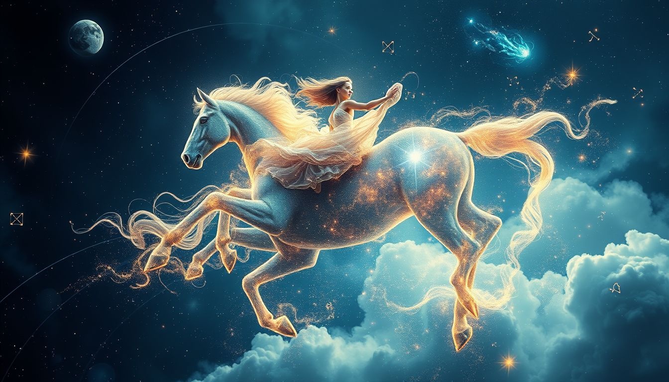 Rêver d’une cavalière sur un cheval sauvage symbolise liberté et puissance.