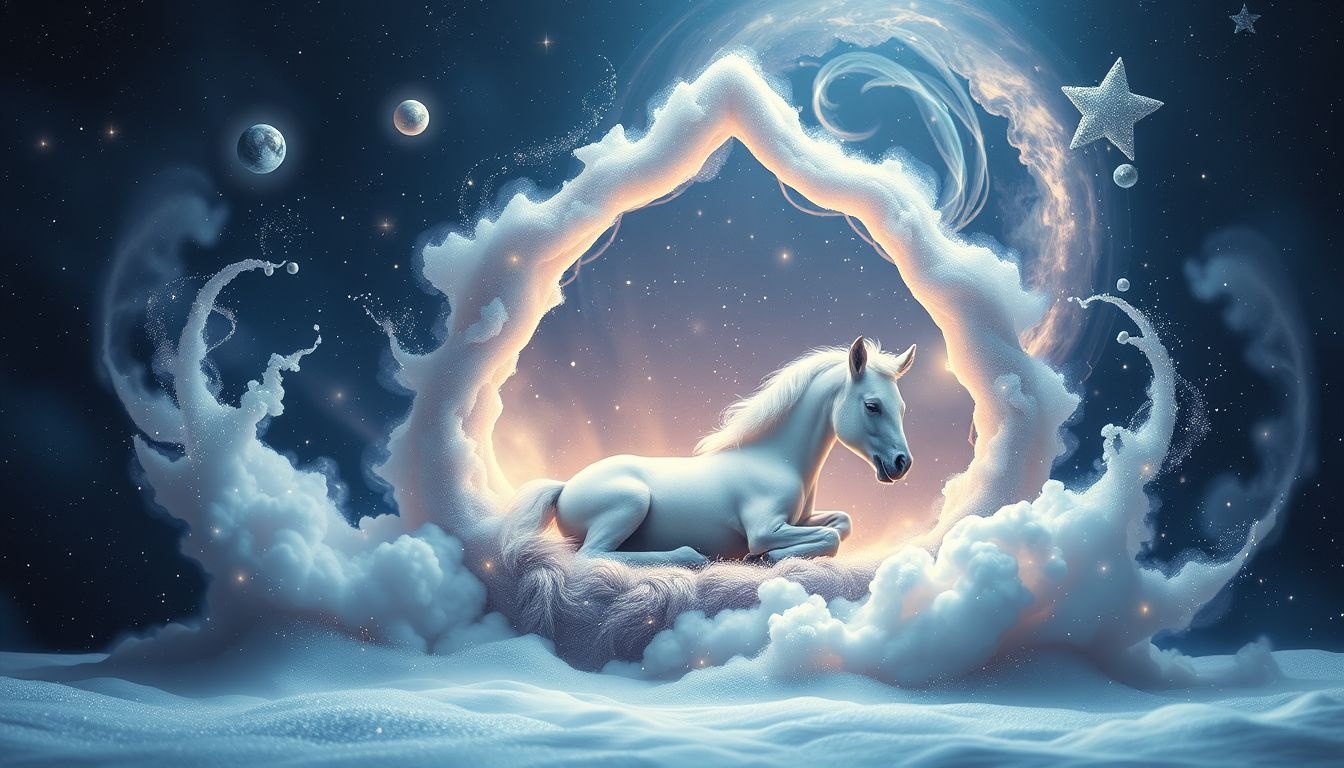 Rêver d'un poulain symbolise souvent un nouveau départ prometteur.