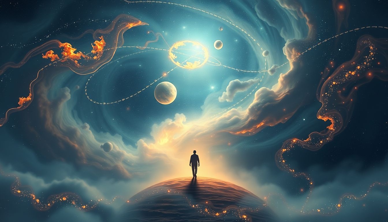 Rêver d'une marche solitaire révèle une profonde quête intérieure personnelle.