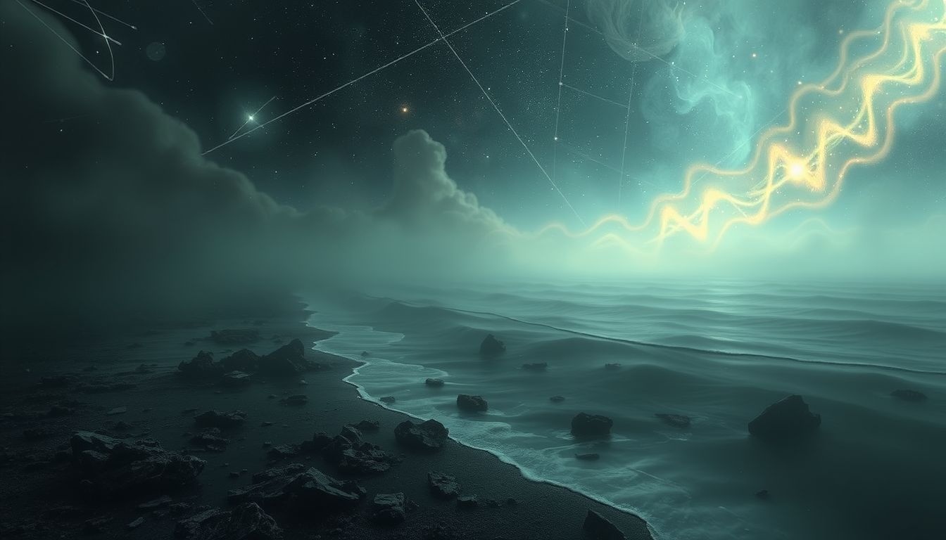 Rêver d’une plage sale reflète souvent des conflits intérieurs non réglés.