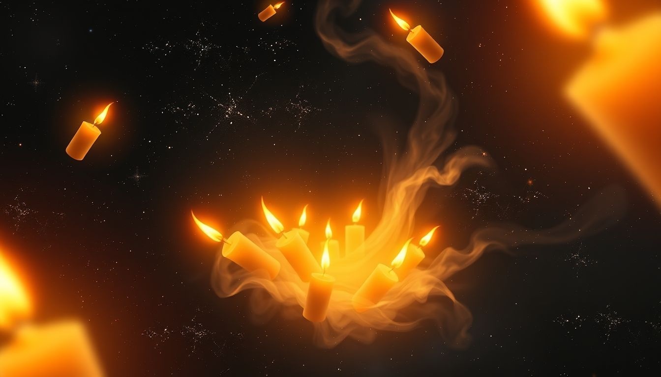 Rêver de bougies qui tombent révèle une peur profonde d’échouer.