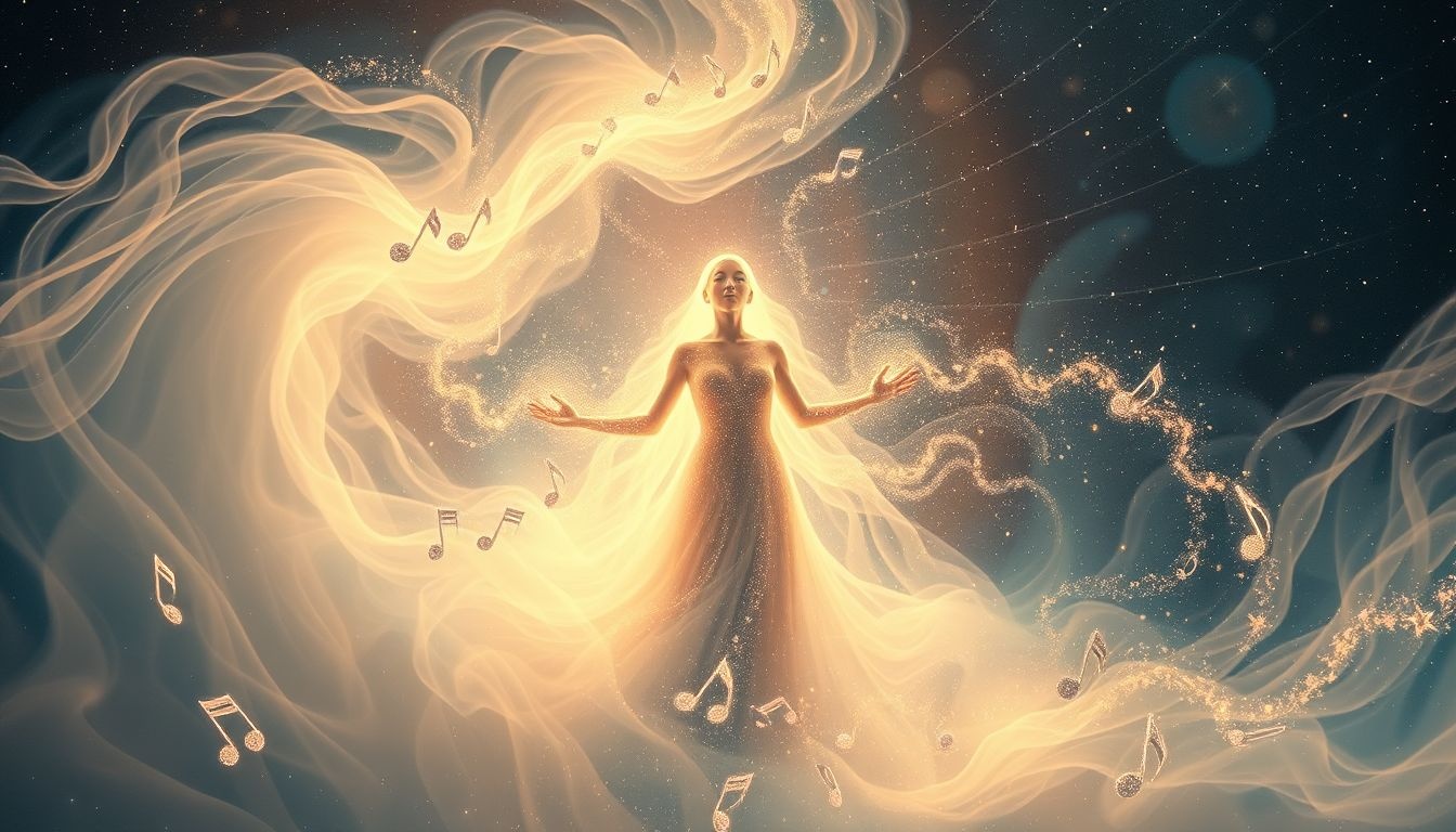 Rêver de chanter une chanson populaire révèle le désir d'expression.