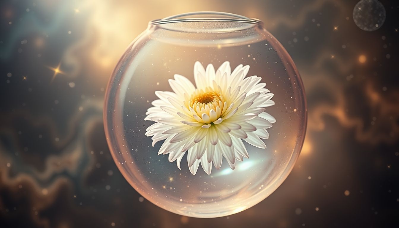 Rêver de chrysanthèmes en vase symbolise souvenirs et fragilité passagère.