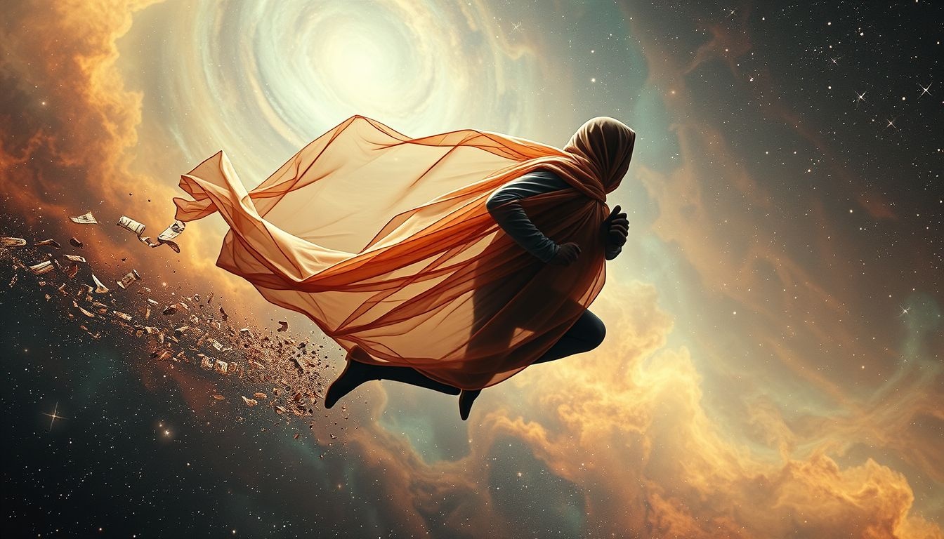 Rêver de courir avec un sac révèle souvent une fuite anxieuse.