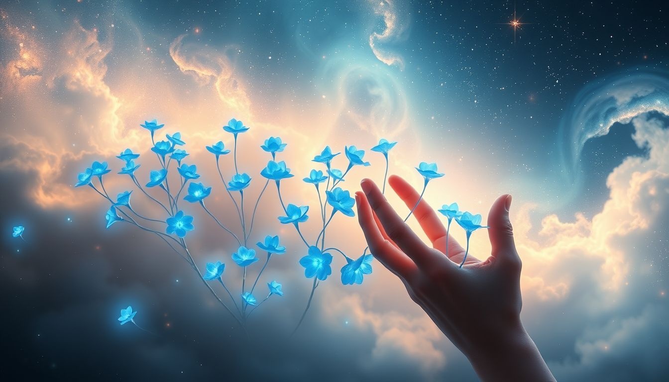 Rêver de cueillir des bleuets symbolise prospérité et succès futur.