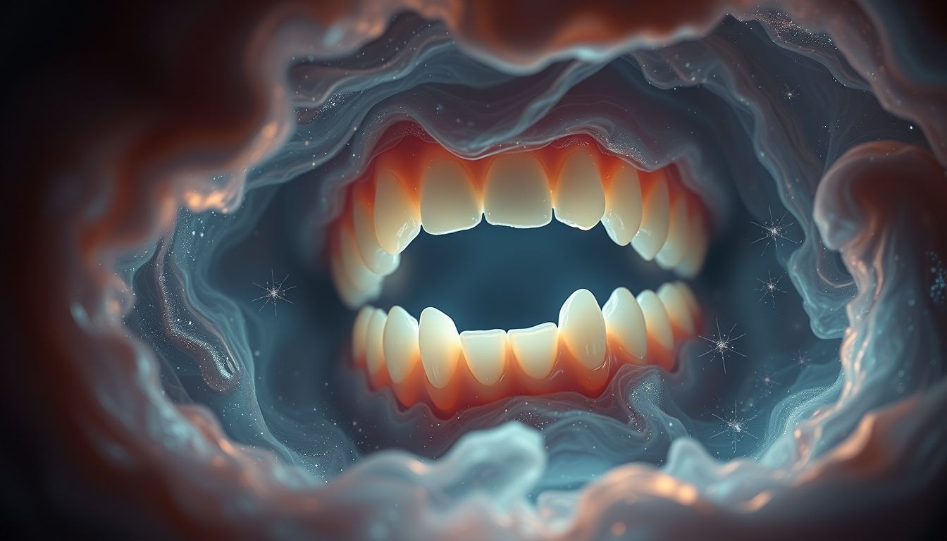 Rêver de dents tombantes reflète anxiété liée au vieillissement.