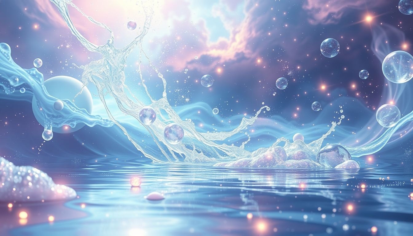 Rêver de disperser de l'eau symbolise une purification émotionnelle intense.