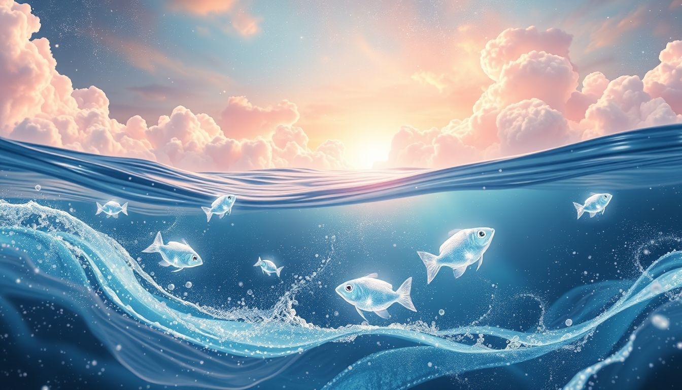 Rêver du frai symbolise renouveau et adaptation aux changements naturels.