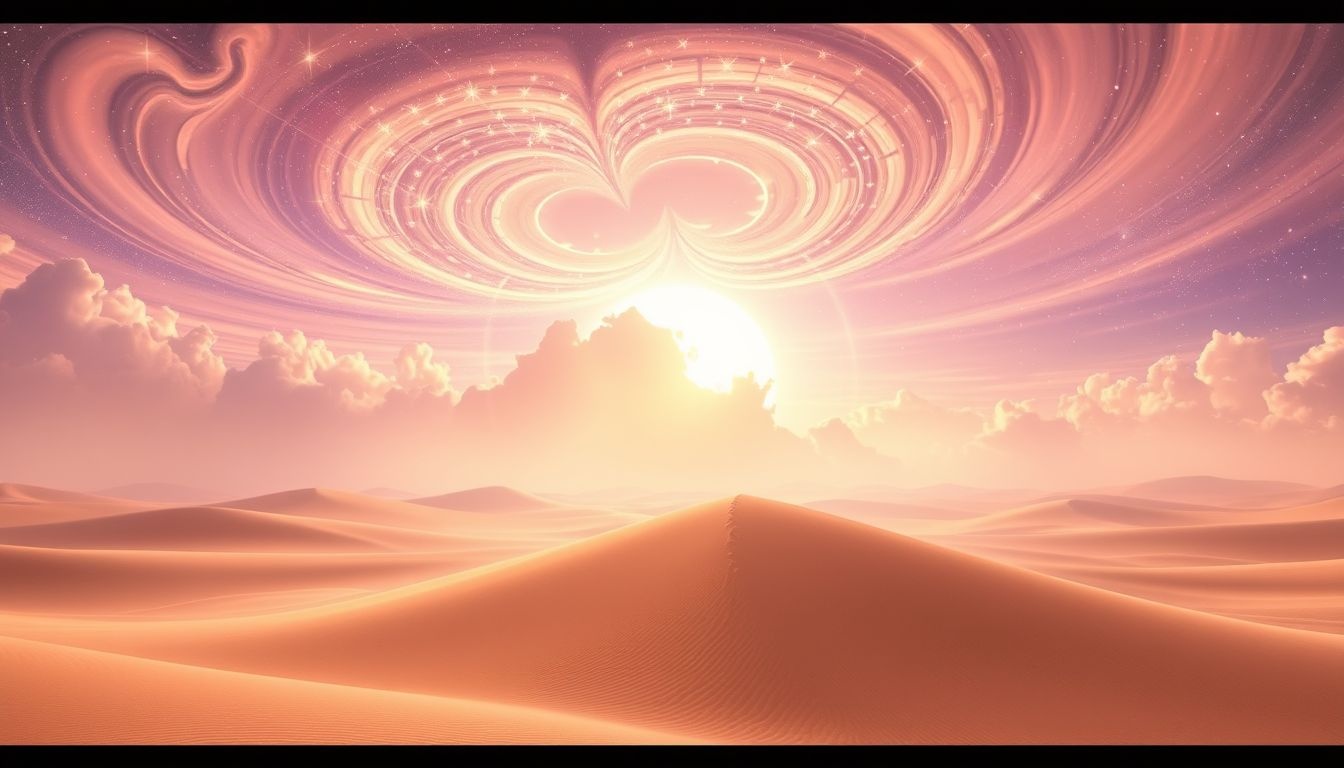 Rêver du lever de soleil dans le désert symbolise un renouveau.